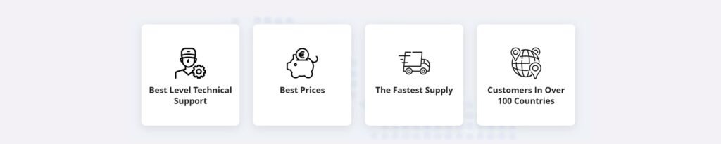 Short lead time, fast shipping