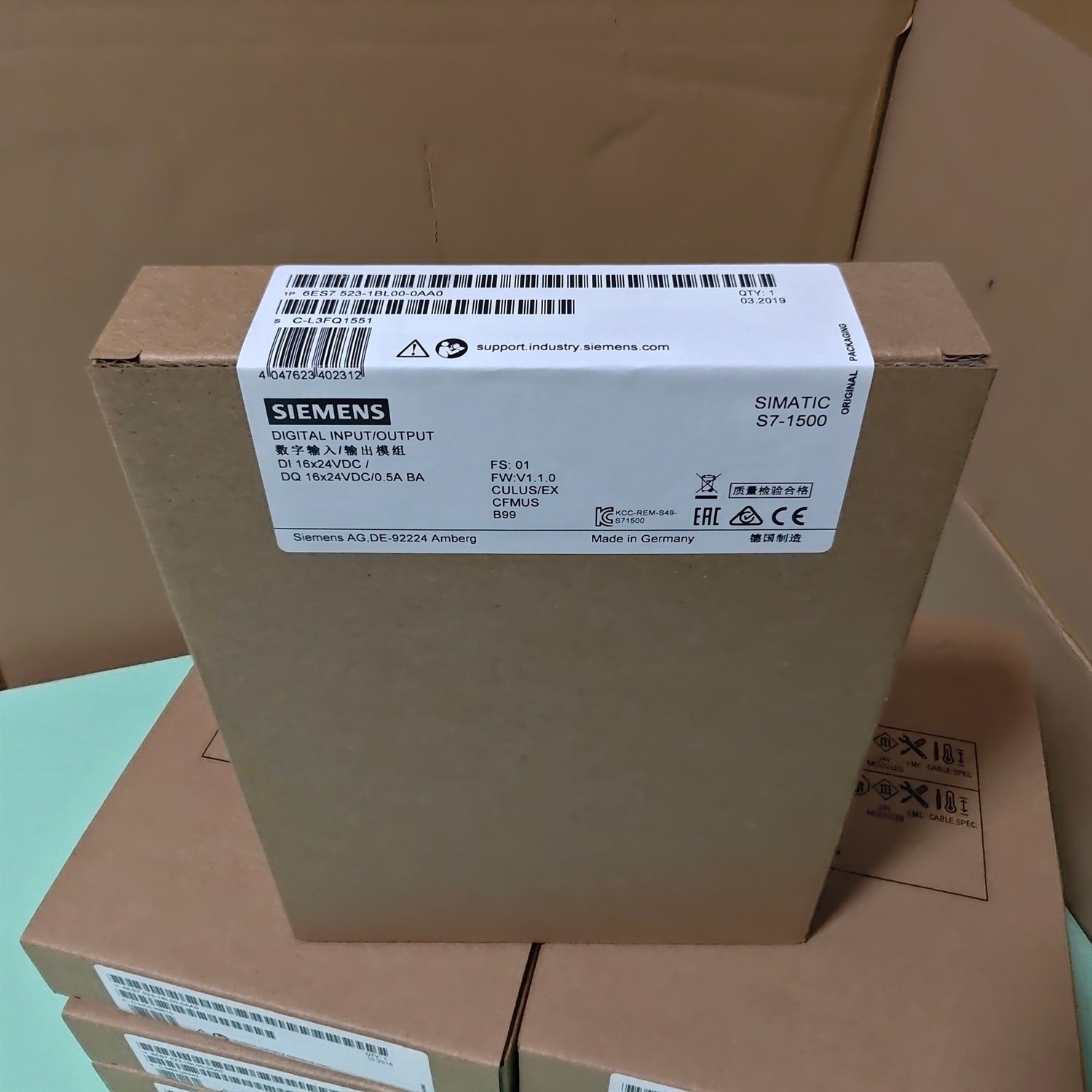 Siemens 6ES7523-1BL00-0AA0 PLC module